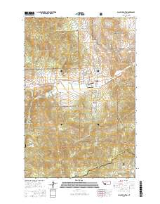 Black Mountain 2017 topographic map thumbnail