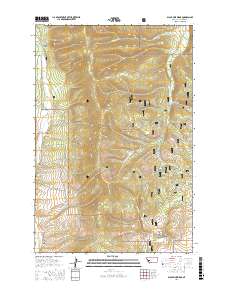 Black Pine Ridge 2017 topographic map thumbnail