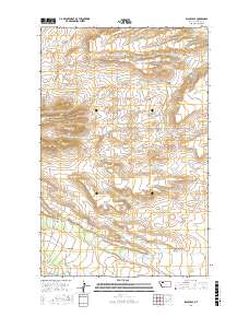 Blackleaf 2017 topographic map thumbnail