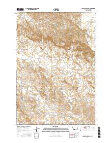 Blacktail Creek SE 2017 topographic map thumbnail
