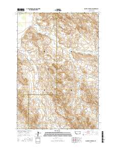 Blacktail Creek SW 2017 topographic map thumbnail