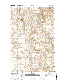 Blair Ranch 2017 topographic map thumbnail