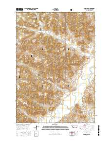 Bloom Creek 2017 topographic map thumbnail