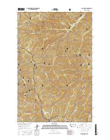 Bloom Peak 2017 topographic map thumbnail