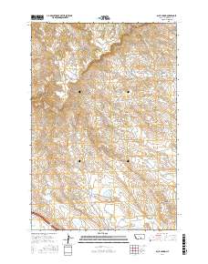 Blue Spring 2017 topographic map thumbnail