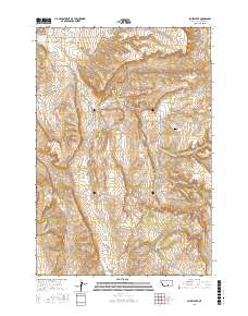 Bluewater 2017 topographic map thumbnail