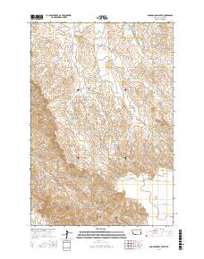 Board Corral Creek 2017 topographic map thumbnail