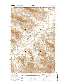 Bomber Coulee 2017 topographic map thumbnail