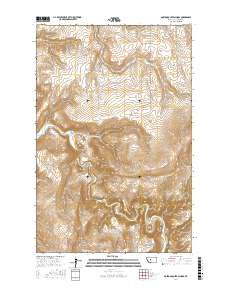 Boston Coulee School 2017 topographic map thumbnail