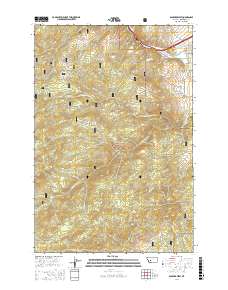 Boulder West 2017 topographic map thumbnail