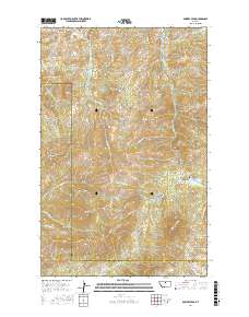 Bowery Peak 2017 topographic map thumbnail
