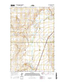 Box Elder 2017 topographic map thumbnail