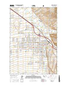 Bozeman 2017 topographic map thumbnail