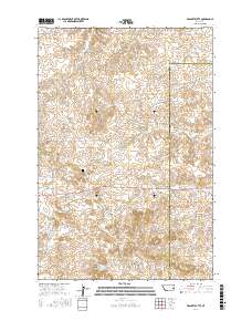 Bracket Butte 2017 topographic map thumbnail