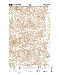 Bracket Butte SE 2017 topographic map thumbnail