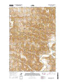 Bradshaw Creek 2017 topographic map thumbnail