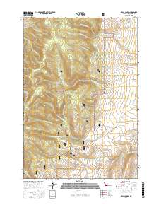 Brays Canyon 2017 topographic map thumbnail