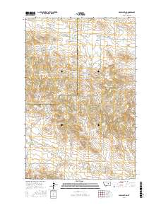 Brown Spring 2017 topographic map thumbnail