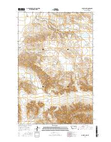 Buckley Lake 2017 topographic map thumbnail
