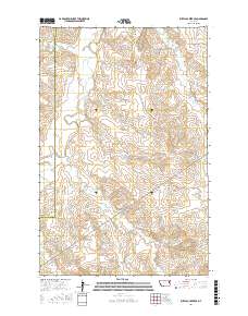 Buffalo Creek SE 2017 topographic map thumbnail