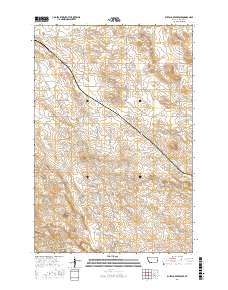 Buffalo Reservoir 2017 topographic map thumbnail