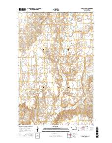 Burnett Creek 2017 topographic map thumbnail
