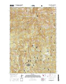 Burnt Mountain 2017 topographic map thumbnail