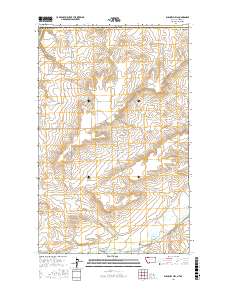 Bushnell Hill 2017 topographic map thumbnail