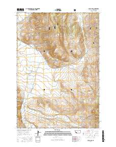 Butch Hill 2017 topographic map thumbnail