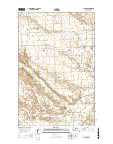 Button Butte 2017 topographic map thumbnail