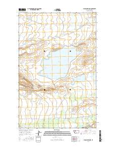 Bynum Reservoir 2017 topographic map thumbnail