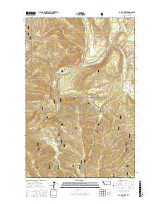 Calico Creek 2017 topographic map thumbnail