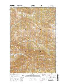 Candle Mountain 2017 topographic map thumbnail