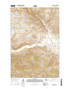 Canyon Creek 2017 topographic map thumbnail