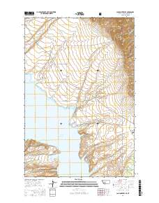 Canyon Ferry SE 2017 topographic map thumbnail