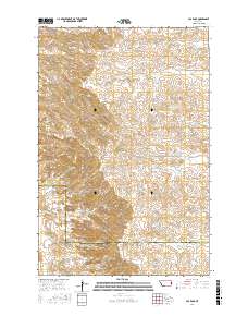 Cap Rock 2017 topographic map thumbnail