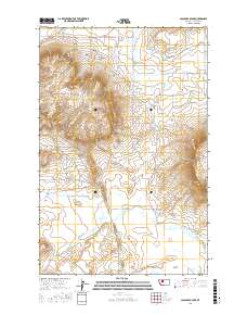 Cascade Colony 2017 topographic map thumbnail