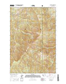 Casey Peak 2017 topographic map thumbnail