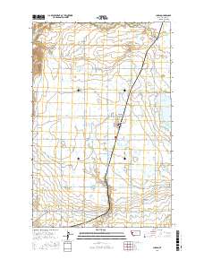 Charlo 2017 topographic map thumbnail