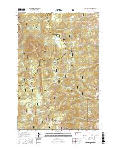 Chessman Reservoir 2017 topographic map thumbnail