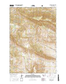 Chimney Rock 2017 topographic map thumbnail