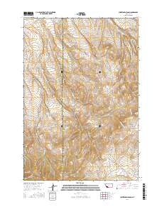 Christensen Ranch 2017 topographic map thumbnail
