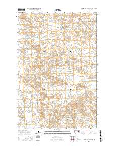 Christenson Reservoir 2017 topographic map thumbnail