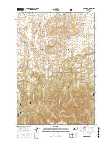 Cinnamon Peak 2017 topographic map thumbnail