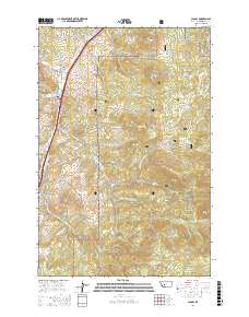 Clancy 2017 topographic map thumbnail