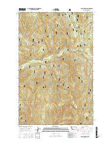 Clark Mountain 2017 topographic map thumbnail