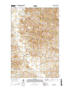 Coal Creek 2017 topographic map thumbnail