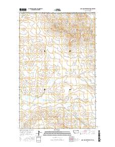 Coal Mine Creek West 2017 topographic map thumbnail