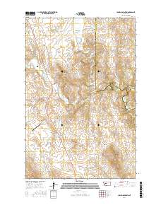 Coburn Mountain 2017 topographic map thumbnail