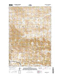 Colstrip East 2017 topographic map thumbnail